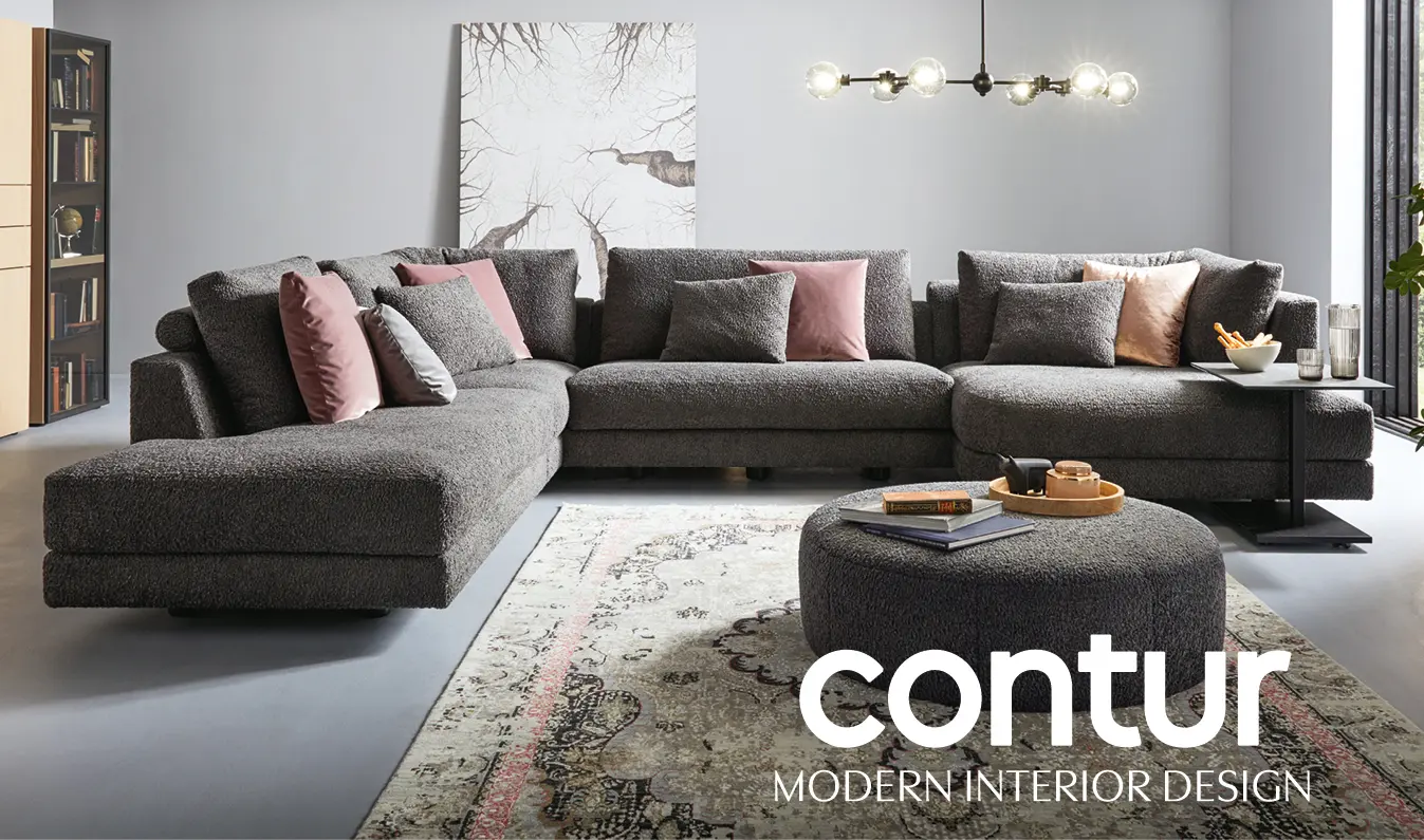 Conform Einrichten Sofa und Logo